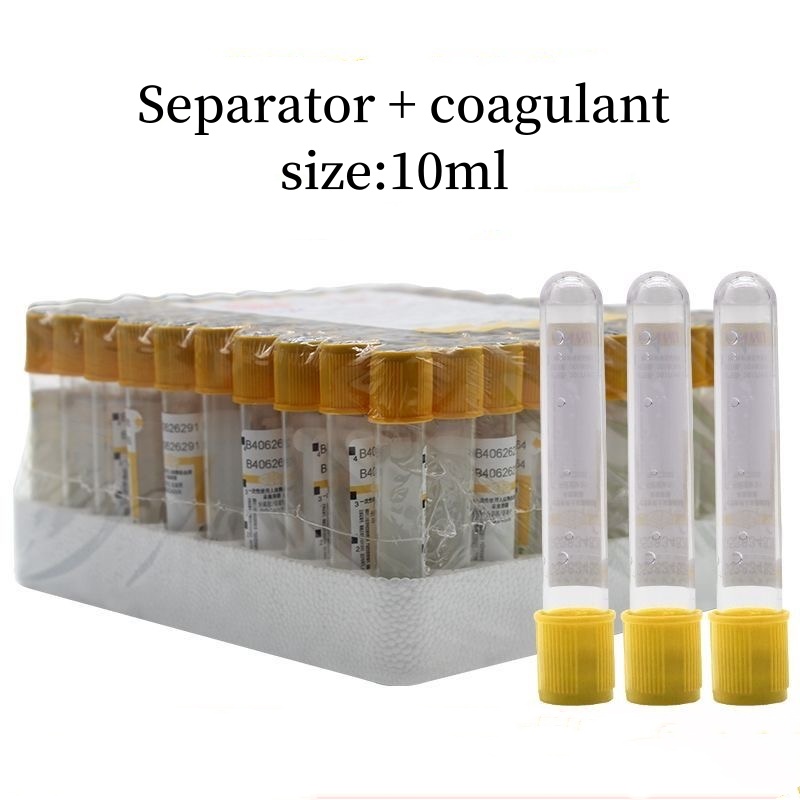Medical Lab Blood Test - Disposable Gel and Clot Activator Tube