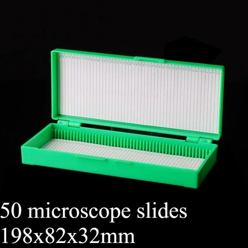 Pathology Slide Storage - 5Pcs Moisture Proof Plastic Microscope Slide