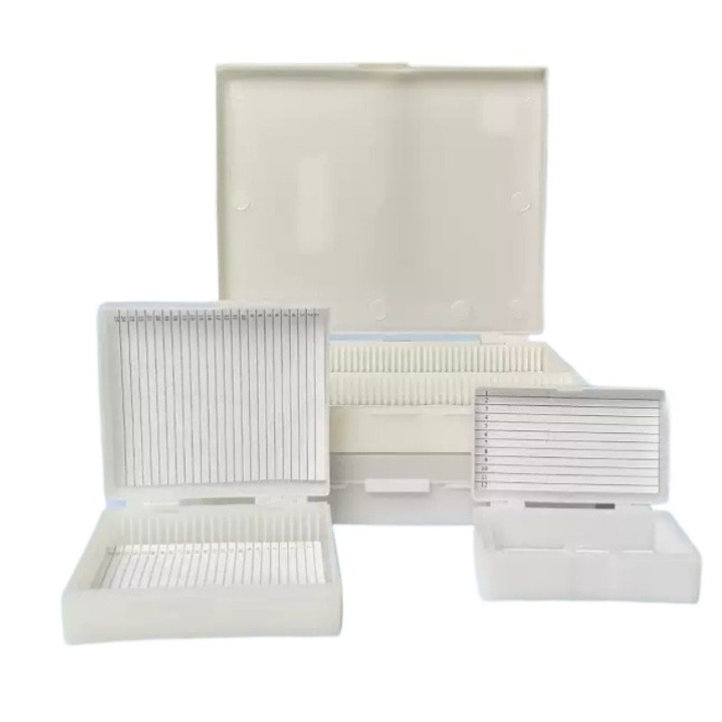 Pathology Slide Storage - Microscope Slide Storage Box Buckle Thickened