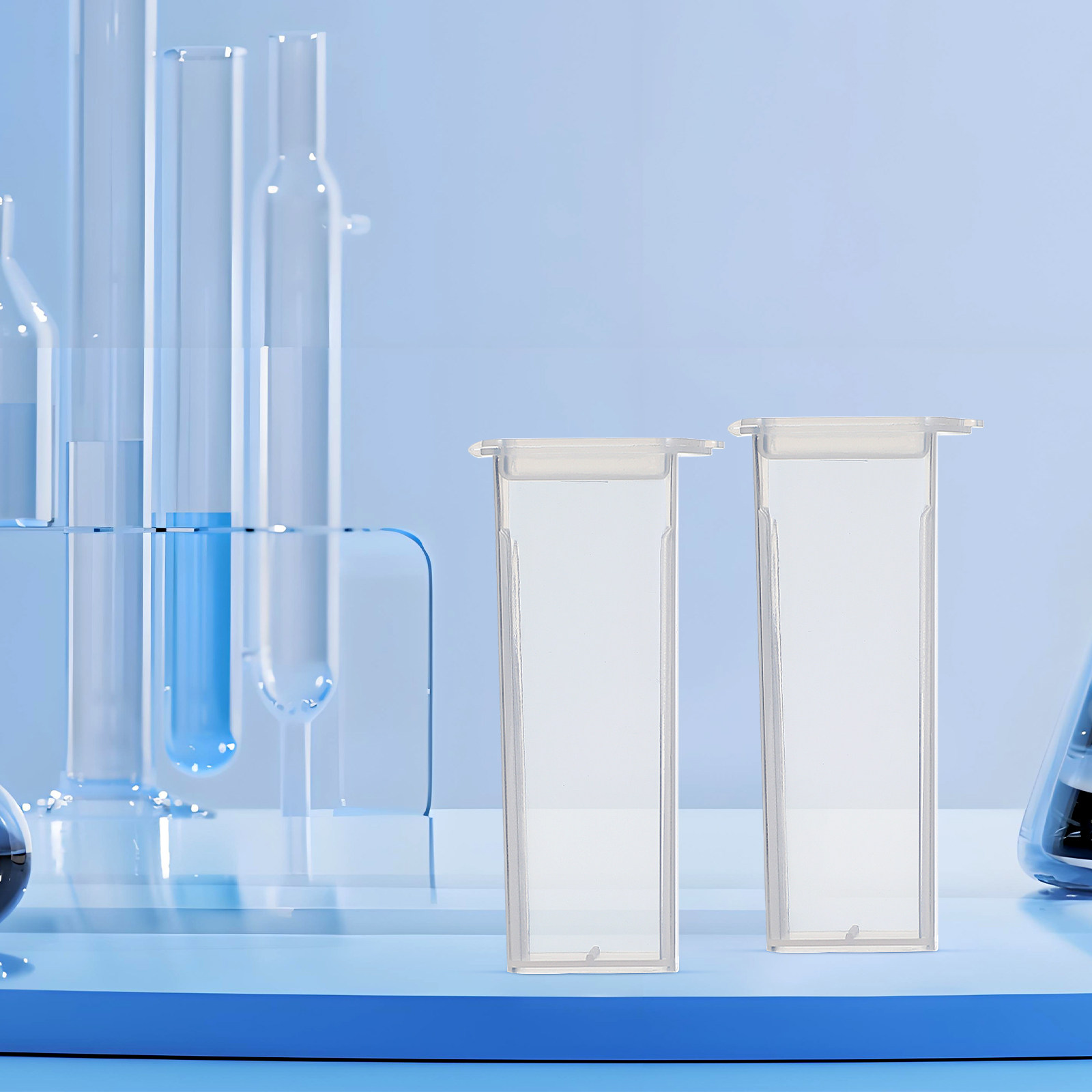 Pathology Slide Storage - 50Pcs PP Material Glass Slide Cases