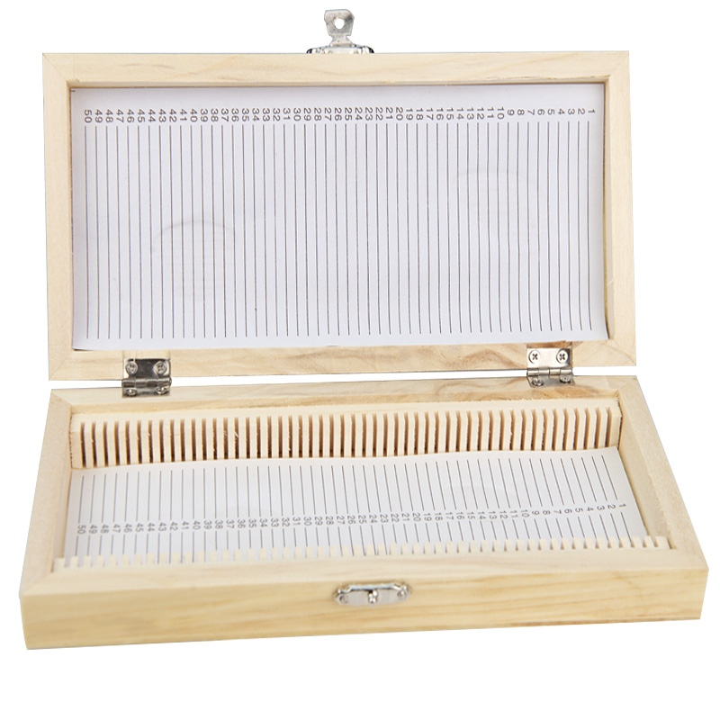 Pathology Slide Storage - 2pcs Microscope Slide Box Case Portable
