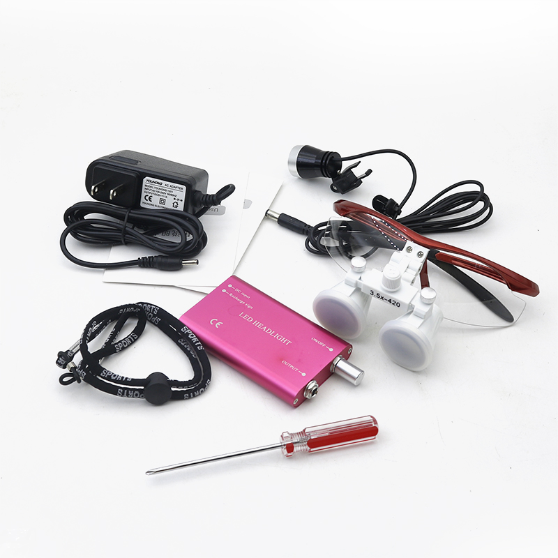 Medical Lab Professional - Professional 3.5x420mm Lab Medical Binocular Loupes