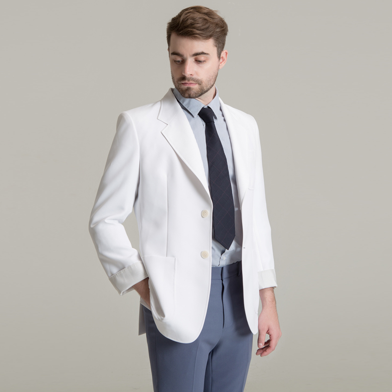 Medical Lab Years - Korean Style White Lab Coat Jacket