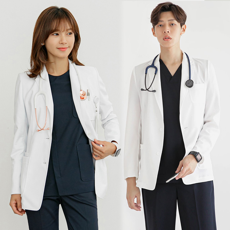 Unisex Lab Coat Long Sleeve Su - Medical Lab Years 评论和价格