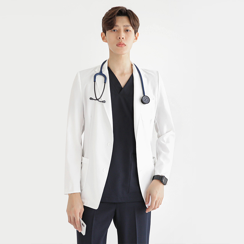 Unisex Lab Coat Long Sleeve Su - Medical Lab Years 评论和价格