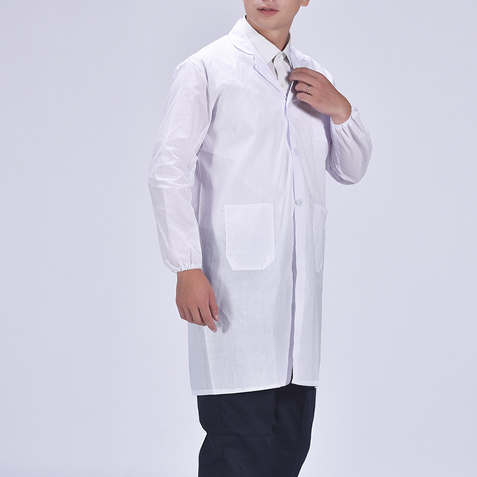 Universal Lab Cotton Coat with - Medical Lab Professional 评论和价格