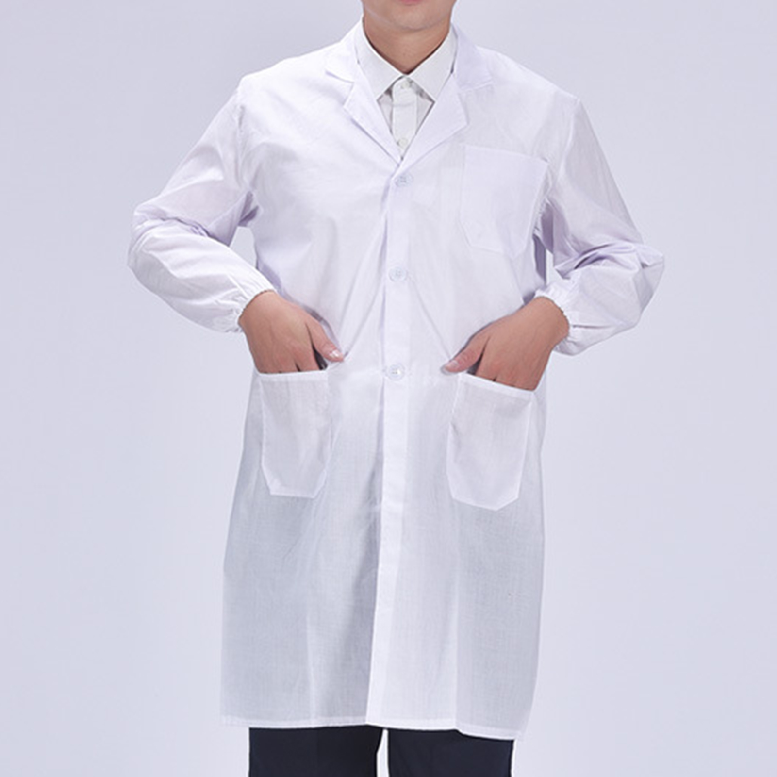 Universal Lab Cotton Coat with - Medical Lab Professional 评论和价格
