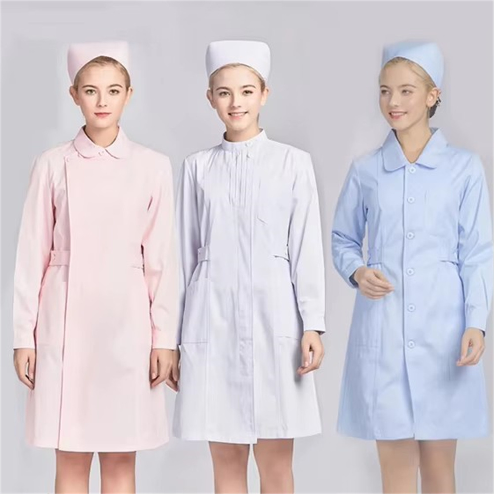 new pure cotton breathable whi - Lab Coat Medical 评论和价格
