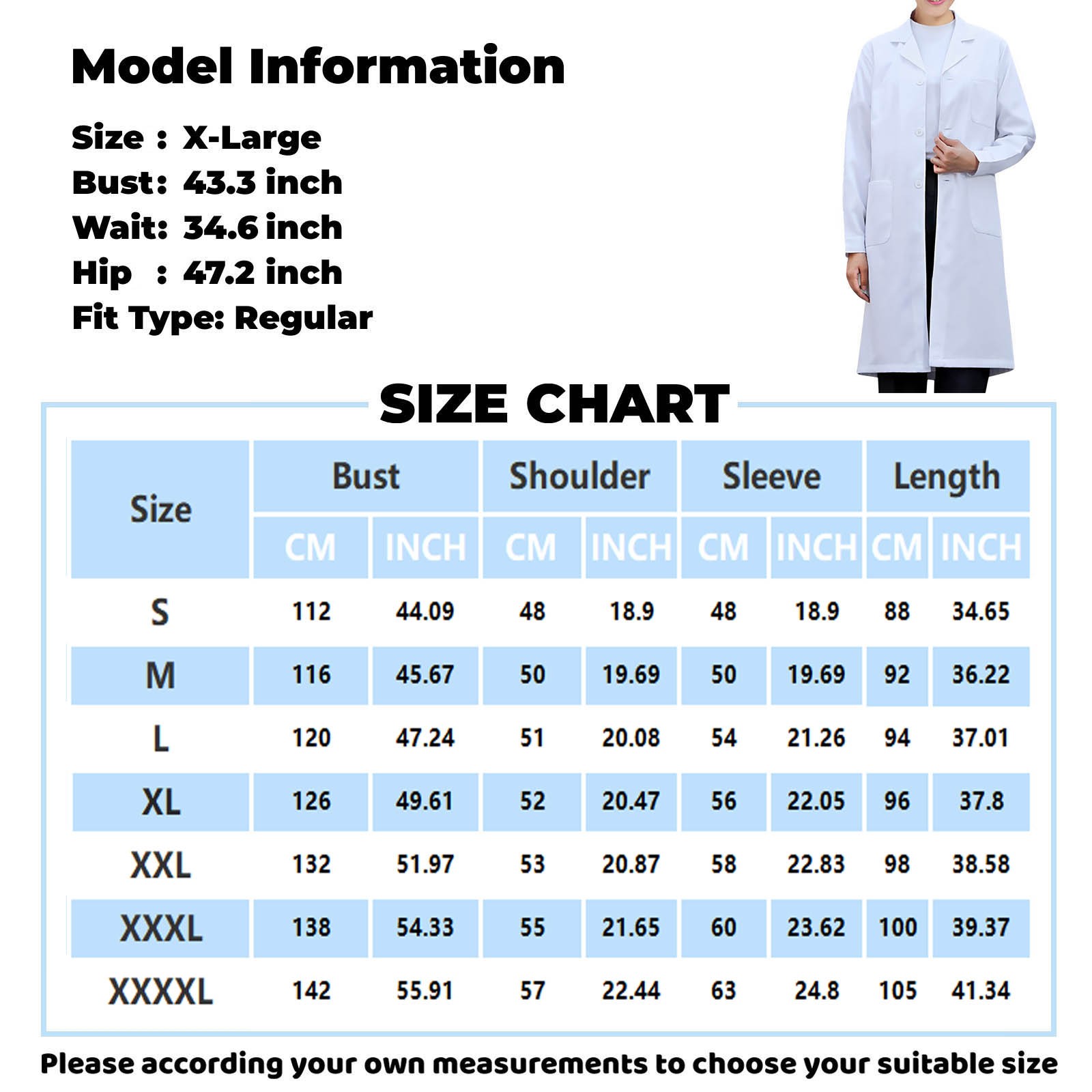 White Lab Coat For Women Men S - Medical Lab Professional 评论和价格