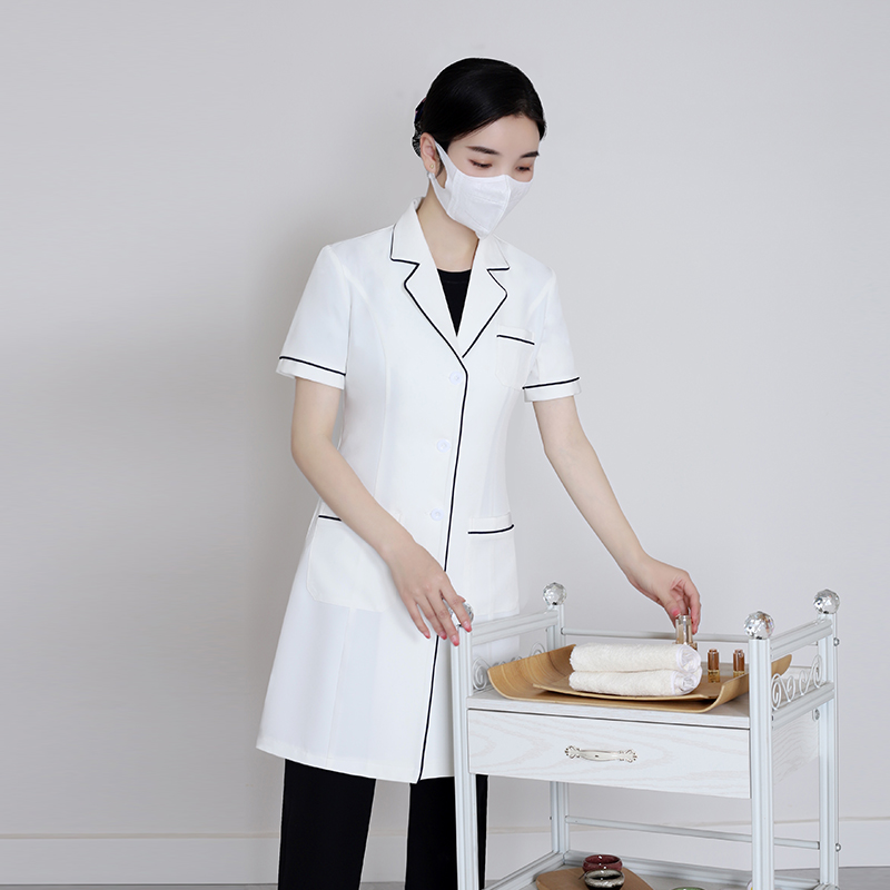 Short-Sleeve White Lab Coat Me - Medical Lab Years 评论和价格