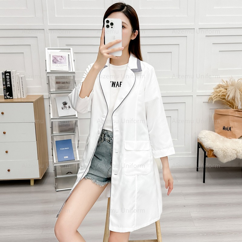 black beauty uniform with beau - Lab Coat Medical 评论和价格