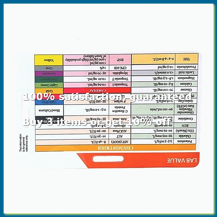 Lab Value and Order of Blood D - Medical Lab Values 评论和价格
