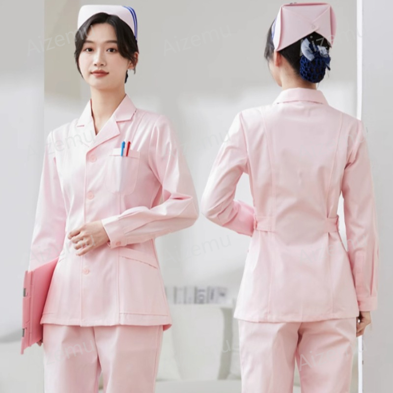 New White Long Sleeve Nurse Un - Lab Coat Medical 评论和价格