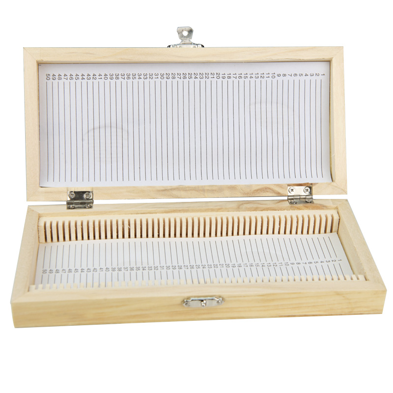 25/50/100pcs Wooden Microscope - Pathology Slide Storage 评论和价格