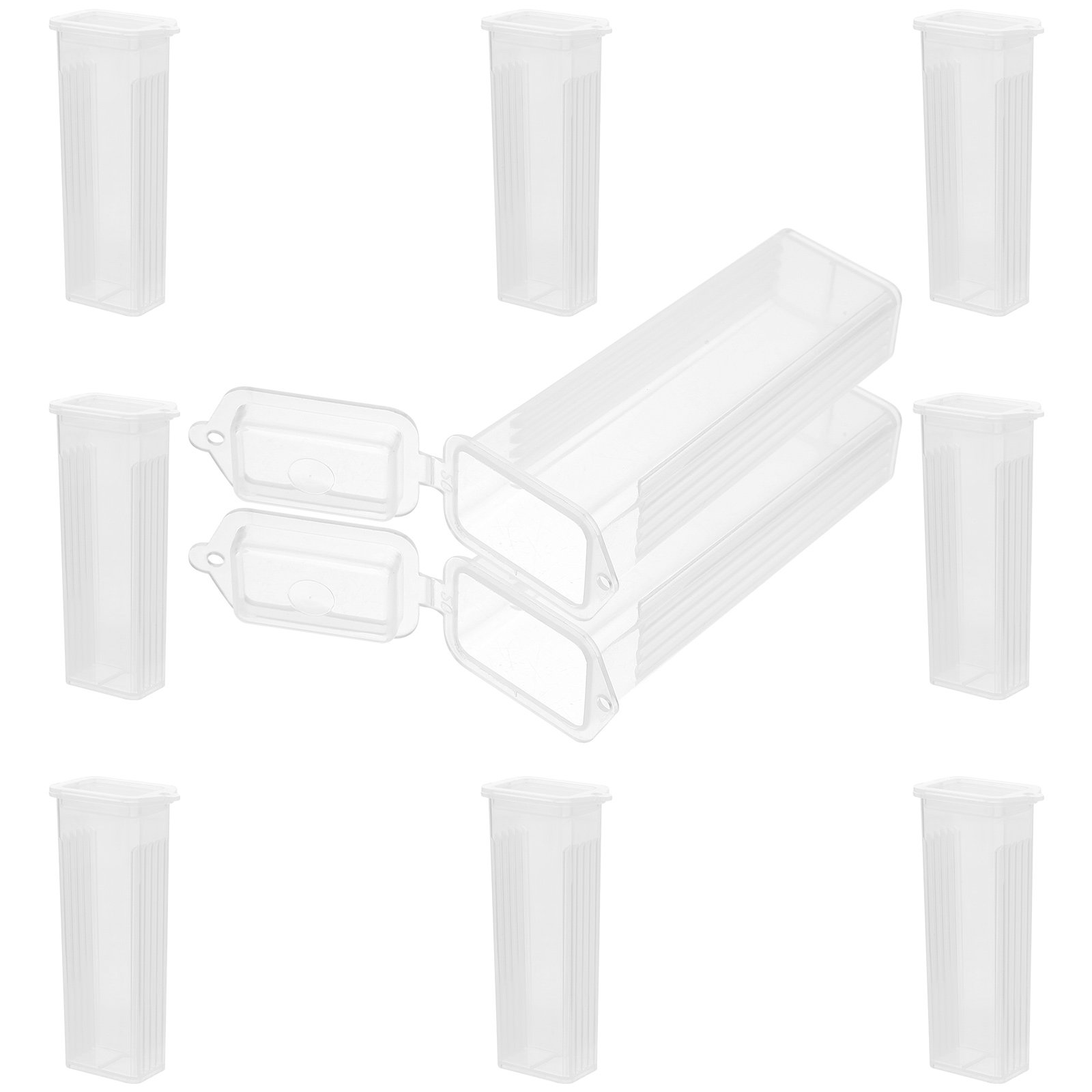 10Pcs Slide Boxes Strong PP wi - Pathology Slide Storage 评论和价格