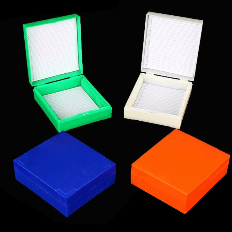 2PCS Plastic Microscope Slides - Pathology Slide Storage 评论和价格