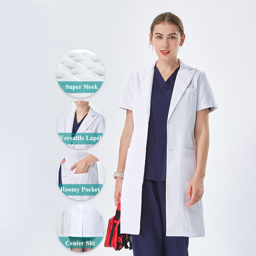 Thoughtful Lapel Collar White  - Lab Coat Medical 评论和价格